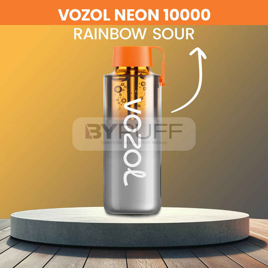 Vozol Neon 10000 Rainbow Sour