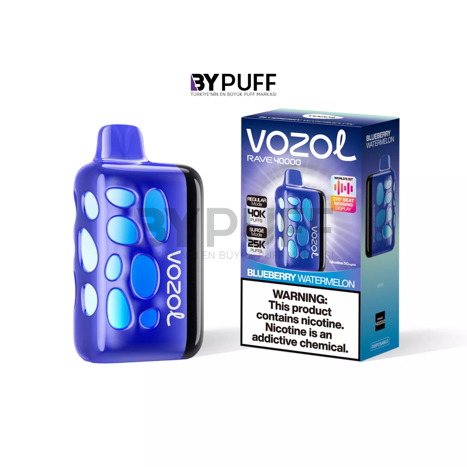 Vozol Rave 40000 Blueberry Watermelon