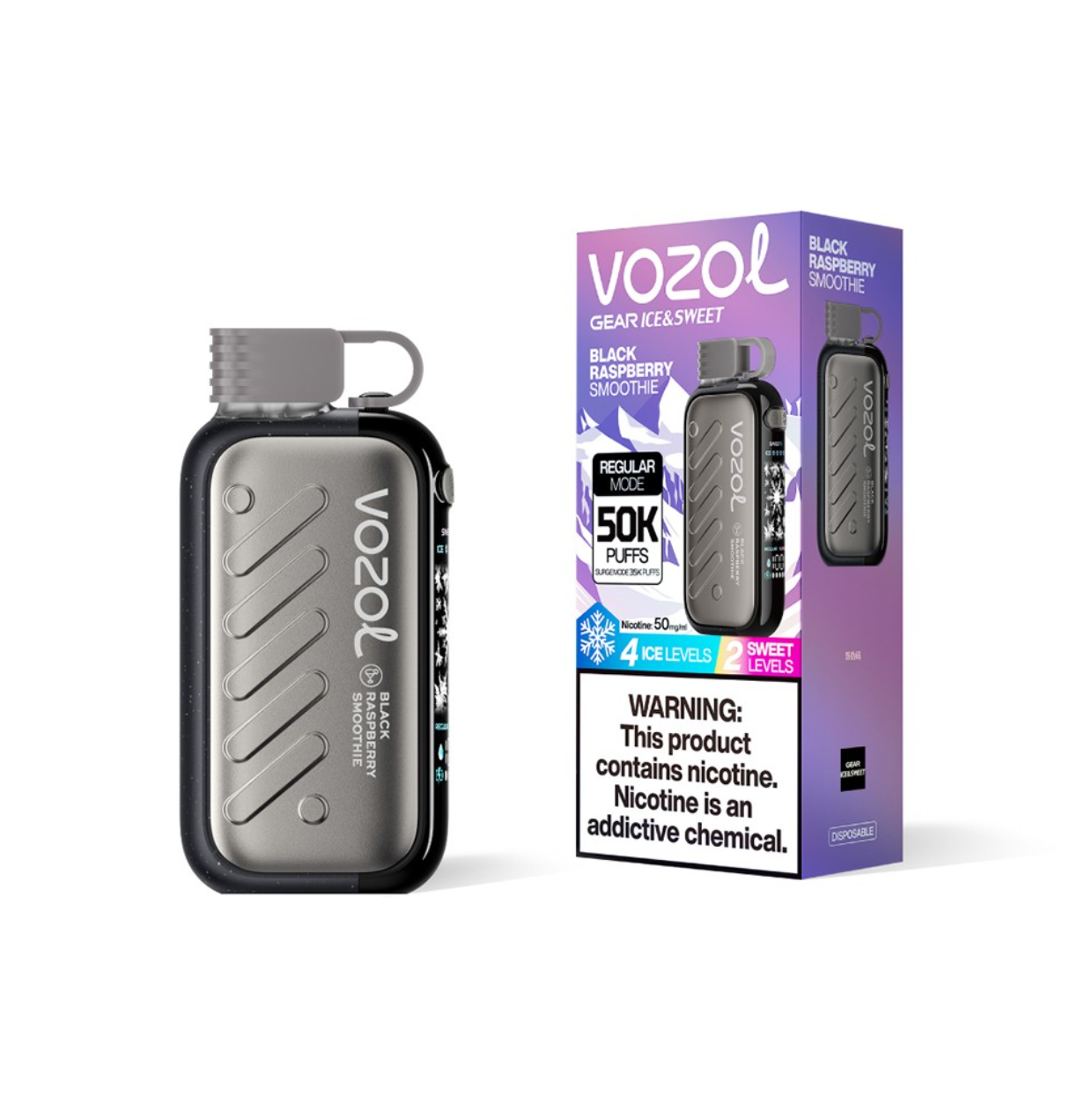 Vozol 50000 Black Raspberry Smoothie